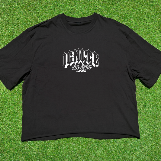 BASSIC TEE - INK [CROPPED]
